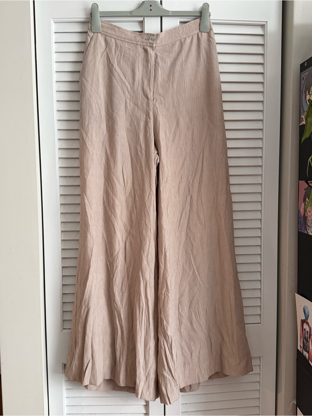 Jason Wu Light Beige Wide Leg Trousers